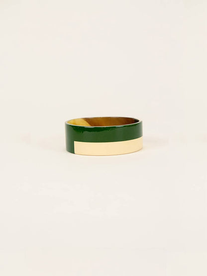 Bracelet Eclisse beige et kaki