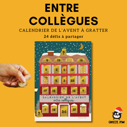 Entre collègues - Calendrier de l'Avent - Attendre Noel