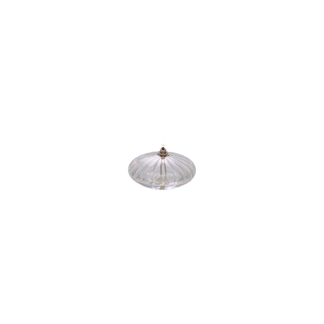 Lampe à huile Ellipse striée S