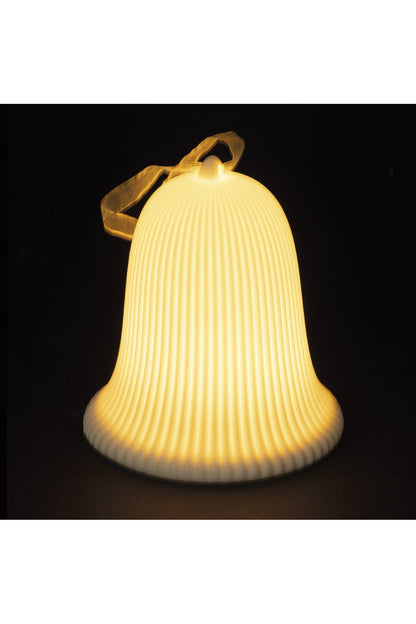 CLOCHETTE LED RAYURES PETITE H.10CM