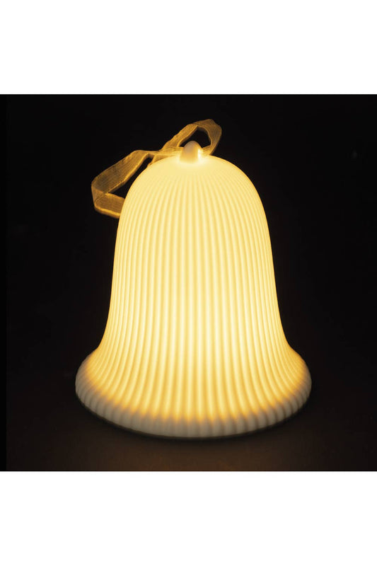 CLOCHETTE LED RAYURES PETITE H.10CM