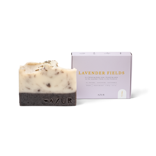 LAVENDER FIELDS | savon solide naturel pour le corps