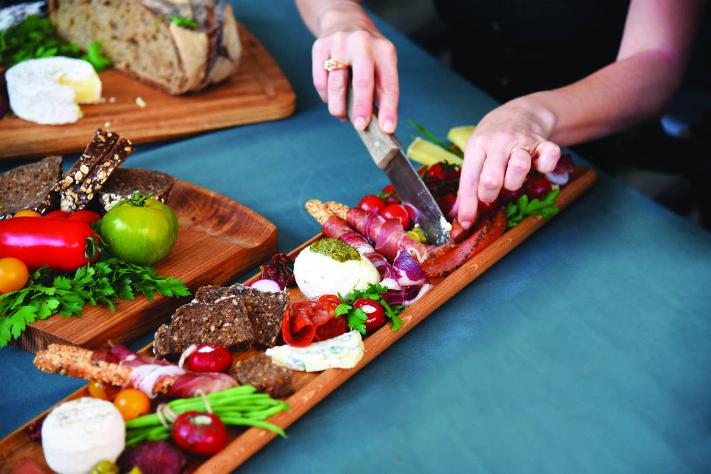 Pelle longue - Grande Planche Apéro en bois de Chêne