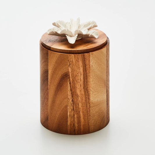 Boîte avec couvercle en porcelaine