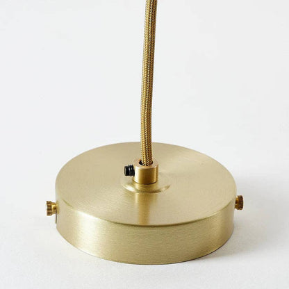 Lampe suspendue en paille tressée plate HATTER