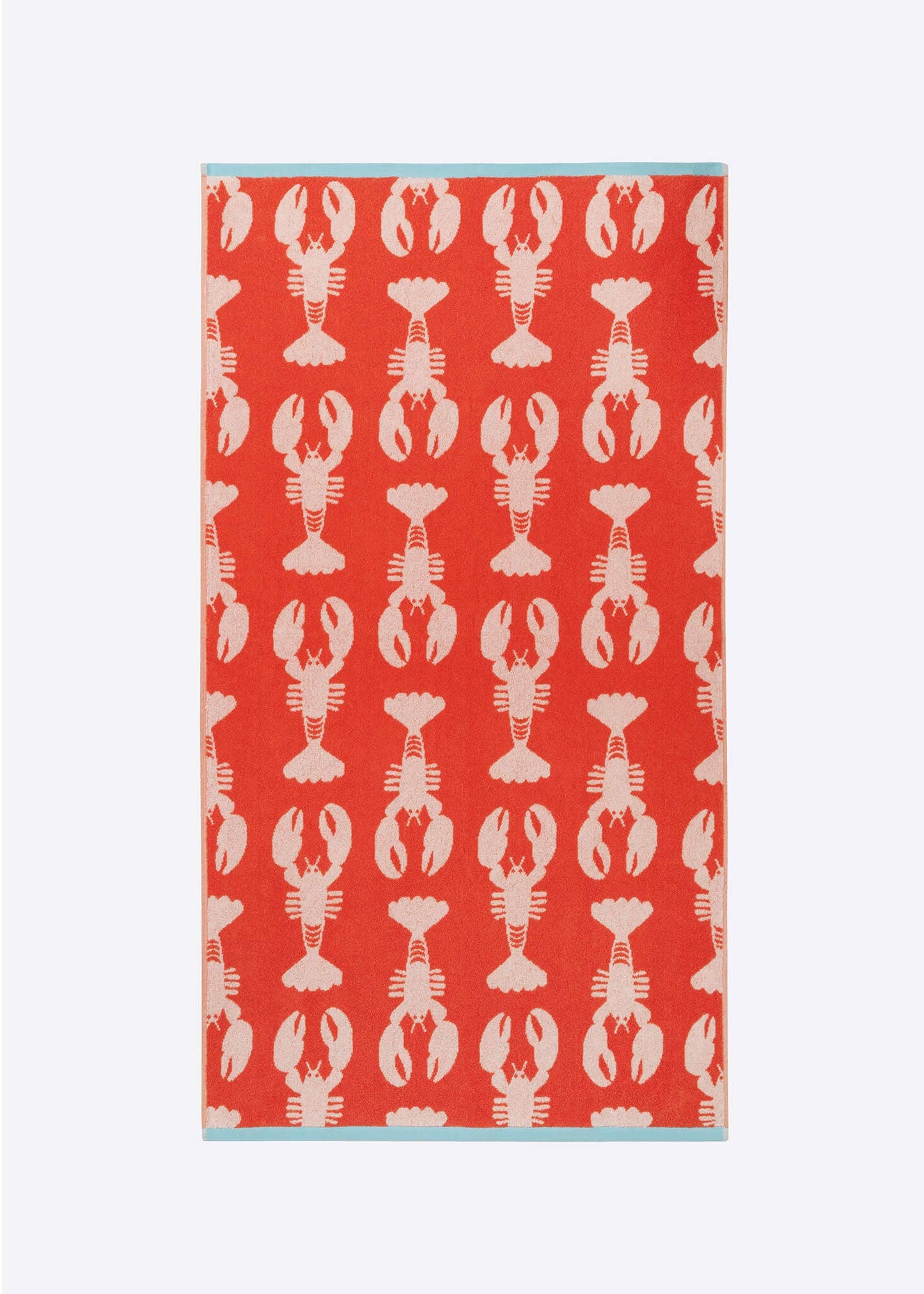 Serviettes en coton biologique Homards