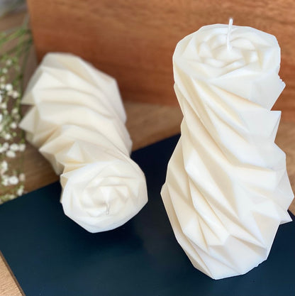 Bougie Geometric Flower