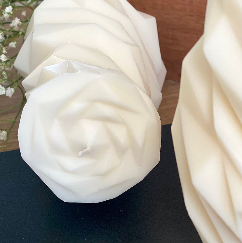Bougie Geometric Flower