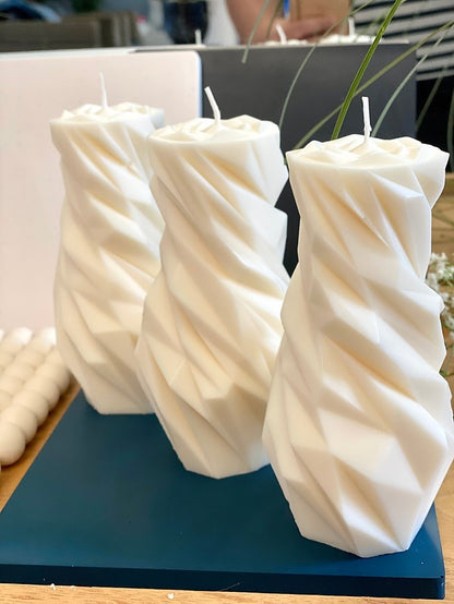 Bougie Geometric Flower