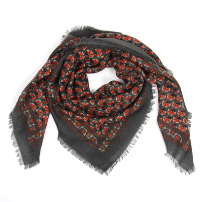 Carré Laine Valentine Orange