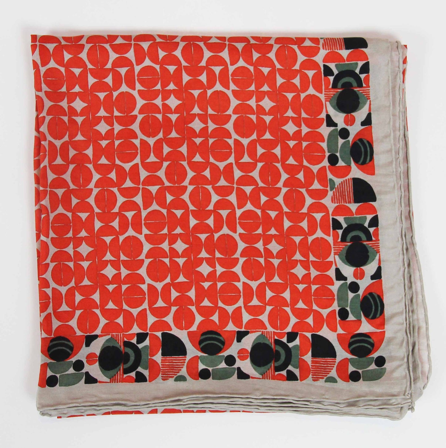 Carré Soie Performance Orange