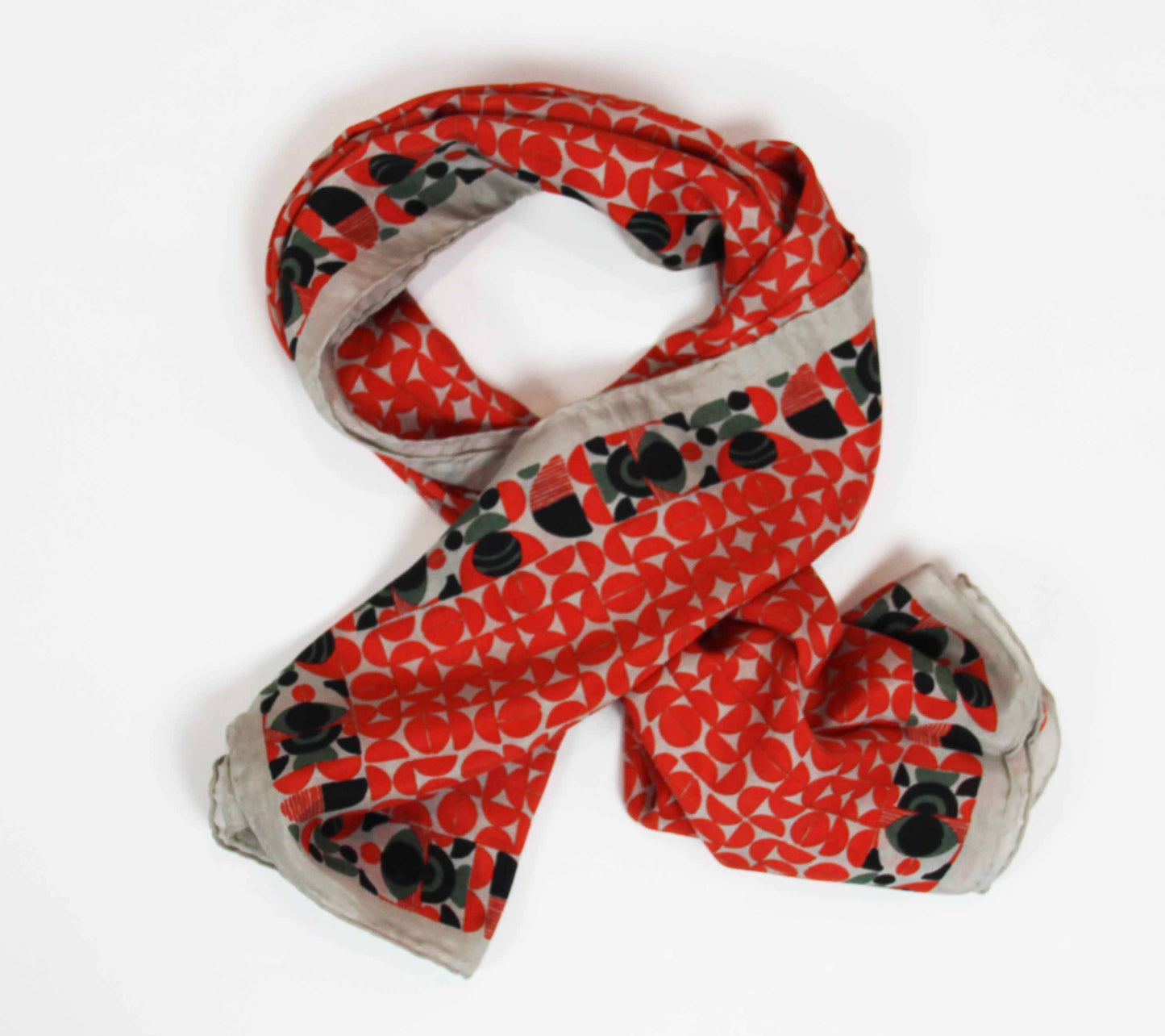 Carré Soie Performance Orange