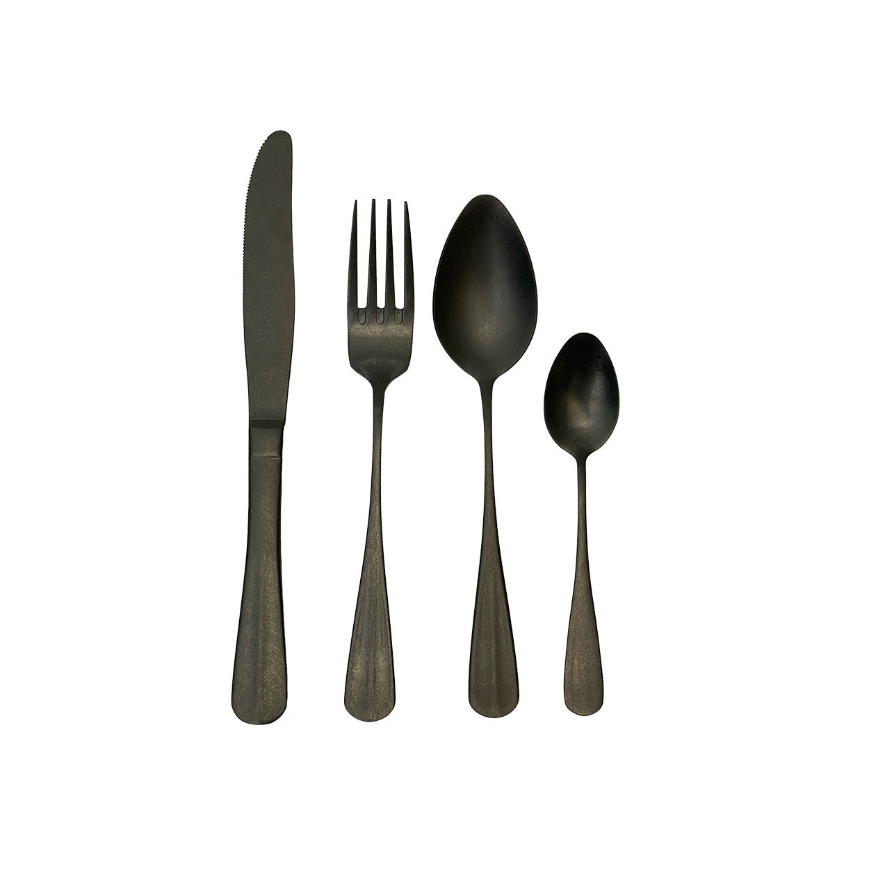 Menagère 24 pièces Dark Silver