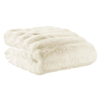 Plaid fausse fourrure