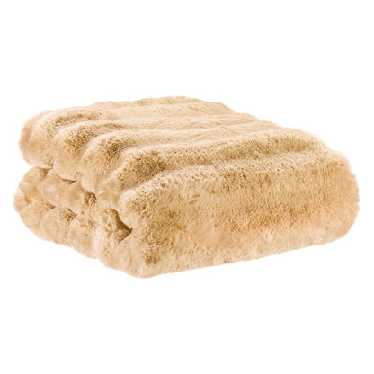 Plaid fausse fourrure