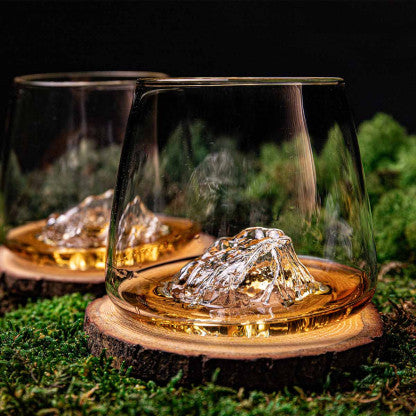 Set de 2 verres TOPOGRAPHIC: Zugspitze & Watzmann